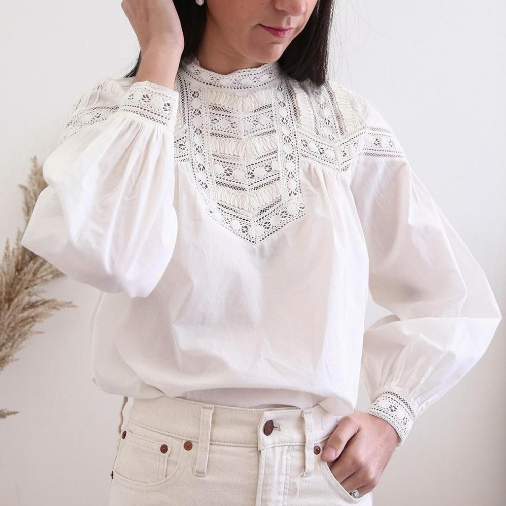 NWT Sezane Bamba Blouse